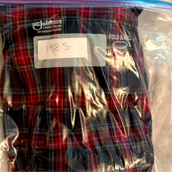 J Jill Button up Shirt Red/Navy Blue/Yellow Plaid Women’s Blouse SZ XL NormCore - Picture 9 of 9